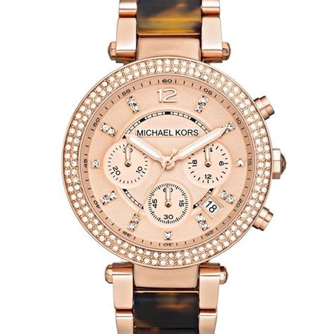 michael kors tortoise shell watch gold|michael kors watch mk5538.